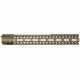Strike Industries Strike Rail 15.5in Mlok Handguard Rail, FDE, SI-STRIKERAIL-155-FDE