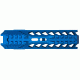 Strike Industries Strike Rail 7in Mlok Handguard Rail, Blue, SI-STRIKERAIL-07-BLU