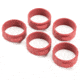 Strike Industries Strike Tactical Rubber Band - 34mm, 5-pack, Red, One Size, SI-BANGBAND-34MM-RED