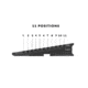 Strike Industries Strike Variable Optic Mount for Aimpoint Micro Standard, Black, SI-T1-VOM-BK