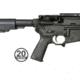 Strike Industries Enhanced Pistol Grip, AR-15/AR-10, 20 degree, Black, SI-AR-VEPG-20