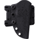 Stroup Knives Arctic Fox Fixed Blade Black, STPAFBLKCER