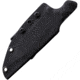 Stroup Knives TU1 Tan Fixed Blade Knife, 9.25in Overall, 4.5in 1095HC Steel Acid Etched Blade, Tan Sculpted G10 Handle, TU1-T-G10-S