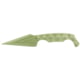 Stroup Knives Ultralite Non-Metalic Fixed Blade Knife, 3.75in, Zytel, Dagger Blade, OD Green Zytel Handle, ULNM-ODG