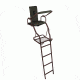 Summit Solo Deluxe Ladder Stand w/Full Body Fall Arrest Harness System, Brown SU82102