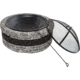 Sun Joe Fire Joe, Fire Pit, 28in, Charcoal Gray, SJFP28-STN-CS