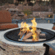Sun Joe Fire Joe Fire Pit, 28in, Natural Stone, SJFP28-STN-CL