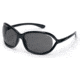 Suncloud Holiday Sun Glasses, Black Frame, Gray Polarized Polycarbonate Lens S-HLPPGYBK