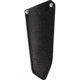 Suprlativ Hella CF Fixed Blade Knife, 4.88in Overall, 2in Black PVD Bohler M390 Stainless Blade, Black Carbon Fiber Handle, Leather Sheath, SUP002