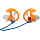 Surefire Double Flanged, Filtered Earplugs, Large, 1 Pair, Orange EP3-OR-LPR