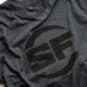 SureFire SF Button Logo T-Shirt - Mens, 60% Cotton/40% Polyester, Gray, Large, SST-SFB-DG-L
