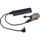 SureFire Weapon Light Switch Assembly, Scout Light &amp; Insight Tech/Atpial Laser, Picatinny Pressure Pad, 7 inch Cable, Tan, DS-SR07-D-IT-TN