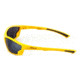 Survival Optics Sunglasses Wraps/Viper Sunglasses, Yellow/Gray Nose and Tips Pads Frame, SOS Logo, Pc Decenter Smoke-fm Lens 3232