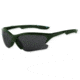 Survival Optics Sunglasses X Change/Unleashed Sunglasses, Hunter Green Frame, Pouch/SOS Logo, Pc Green Xlt, Smoke, Yellow Lens 1014