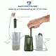 Survivor Filter PRO Personal Water Filter, Green, 6.5 x 1.97 x 3.15 in, L610