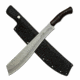 Survivor SV-MHT003L Machete, 13in, 3CR13 Stainless Steel, Cleaver, Stonewashed Blade, Pakkawood Handle, Black, SV-MHT003L