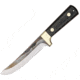 Svord MCR Hunter Fixed Blade Knife, 6.125in, Black, Linen Micarta Handle SV870MCR