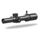 Swampfox Arrowhead LPVO Rifle Scope, 1-6x24mm, 30mm Tube, Second Focal Plane, MOA Reticle, Black, ARH16241-M