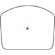 Swampfox Justice II 1x30mm Reflex Sight, 6 MOA Red Dot, Black, JTC2130-6R