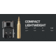 Swampfox Kingslayer Micro Reflex Red Dot Sight, 1x22mm, Red Circle Dot Reticle, Black, OKS00122-RC