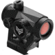Swampfox Liberator II Mini Red Dot Sight, 1x22mm, 2 MOA Red Dot Reticle, Black, RDLR122-2RD
