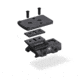 Swampfox Rebel Riser Adjustable Height For Picatinny Rail Dot Sight Mount, Hard Anodize, Black, RR-DSM-1913