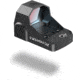 Swampfox Sentinel Ultra Compact Micro Red Dot Sight, 1x16mm, 3 MOA Red Dot Reticle, Manual Brightness, Black, SNL00116-RDM