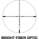 Swampfox Tomahawk II 1-6x24mm Rifle Scope, 30mm Tube, Second Focal Plane, Green Fiber Optic, Black, THK16241-GF