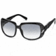 Swarovski Audrey Sunglasses SK0013 - Shiny Black Frame Color