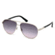 Swarovski SK0078 Sunglasses - Shiny Palladium Frame Color