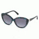 Swarovski SK0112 Sunglasses - Coloured Havana Frame Color
