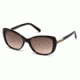 Swarovski SK0124 Sunglasses - Dark Havana Frame Color