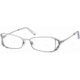 Swarovski SK5010 Eyeglass Frames - Shiny Palladium Frame Color