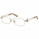 Swarovski SK5020 Eyeglass Frames - Shiny Rose Gold Frame Color