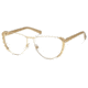 Swarovski SK5037 Eyeglass Frames - Shiny Rose Gold Frame Color