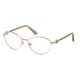 Swarovski SK5054 Eyeglass Frames - Shiny Rose Gold Frame Color