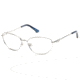 Swarovski SK5149 Eyeglass Frames - Shiny Palladium Frame Color