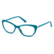 Swarovski SK5172 Eyeglass Frames - Shiny Dark Green Frame Color