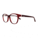 Swarovski SK5234-D Progressive Prescription Eyeglasses - Shiny Bordeaux Frame, Shiny Bordeaux Lenses, 53 mm Lens Diameter SK5234-D53069