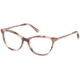 Swarovski SK5249-H Progressive Prescription Eyeglasses - Shiny Pink Frame, Shiny Pink Lenses, 53 mm Lens Diameter SK5249-H53072