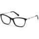 Swarovski SK5276 Eyeglass Frames - Shiny Black Frame Color