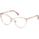 Swarovski SK5286 Eyeglass Frames - Shiny Rose Gold Frame Color, Shiny Rose Gold Lens Color