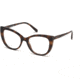 Swarovski SK5291 Eyeglass Frames - Dark Havana Frame Color