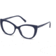 Swarovski SK5291 Eyeglass Frames - Shiny Blue Frame Color