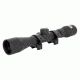Swiss Arms 4x32 Rifle Scope w/Weaver Mount Rings, Black 63868