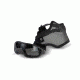 Combo Airsoft Mask &amp; Tactical Goggles, Black