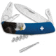 Swiza TT03 Tick Tool Eagle Folding Knife, 3.75 closed, Blue synthetic handle, KNB.0070.W001