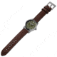 Szanto Heritage Aviator Watches, Green Dial, Brown Strap, Steel, One Size, SZ 2755