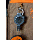 T-Reign Retractable Gear Tether Hunting Series, Xtra Duty, 14oz w/ 36in Kevlar Cord, Carabiner, Camo, Large 0TRG-241