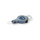 T-Reign Retractable Gear Tether Outdoor Series, Xtra Duty 14oz w/ 36in Kevlar Cord, Carabiner, Blue, Large 0TRG-141